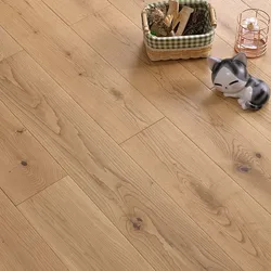 Напольное покрытие из натуральной промасленной древесины дуба шириной 6 дюймов