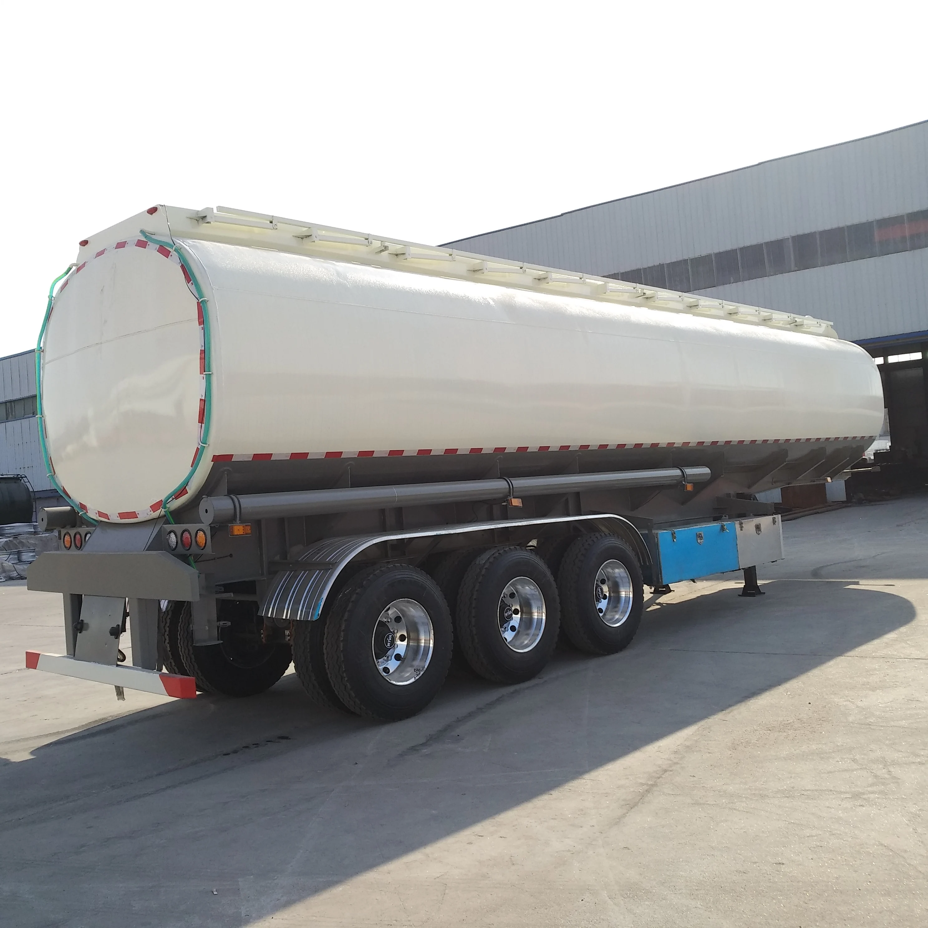 Cheap High Quality New 50000 Litre 3 Axle 4 Axle Aluminum Oil Fuel Tank Trailer