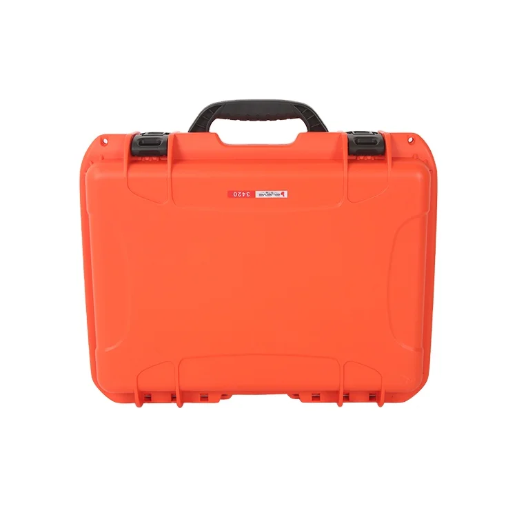 BELIEVE Grid Hard Camera Plastic Case With EVA Pre-cut Egg Foam