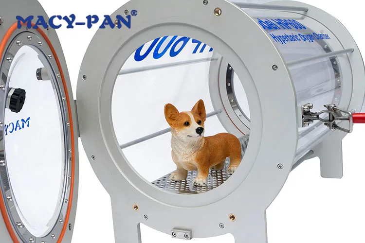 veterinary equipment hyperbaric oxygen cabin aluminum cabin 1.3ATA medium pressure animals therapy