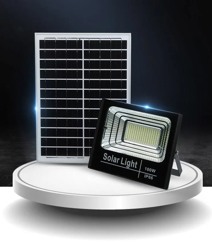 
Solar energy system manufacturer 60W modern outdoor high power led solar flood lights 
