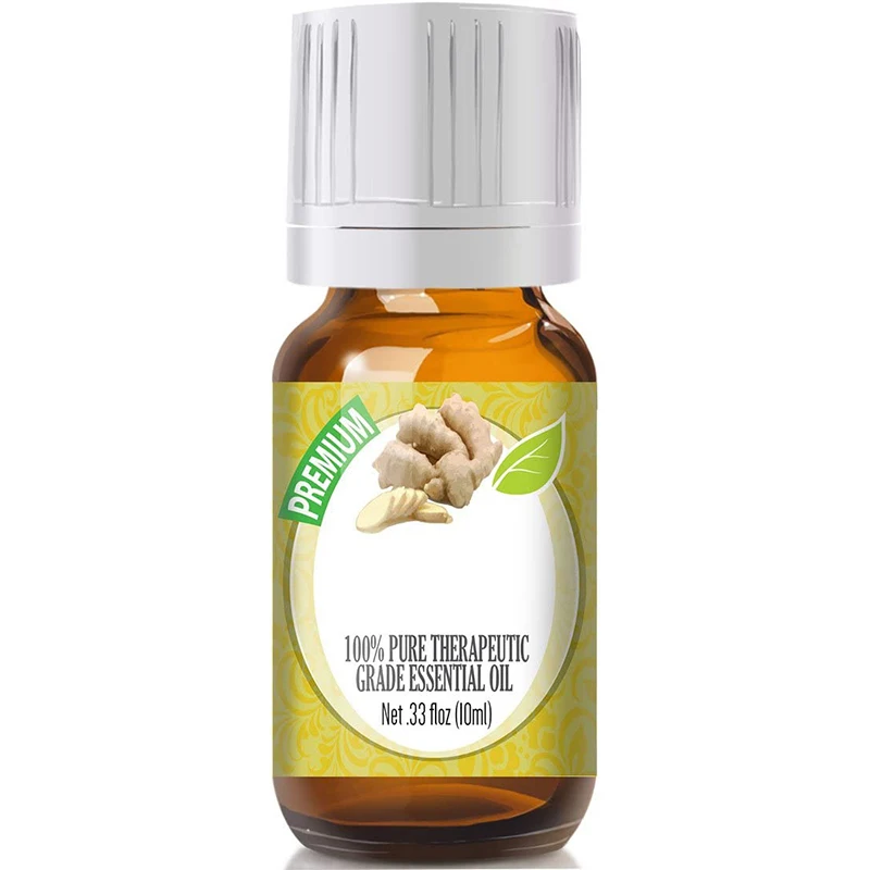 Pure Natural Ginger Essential Oil for Promote Blood Circulation and Relieve Body Massage Oil