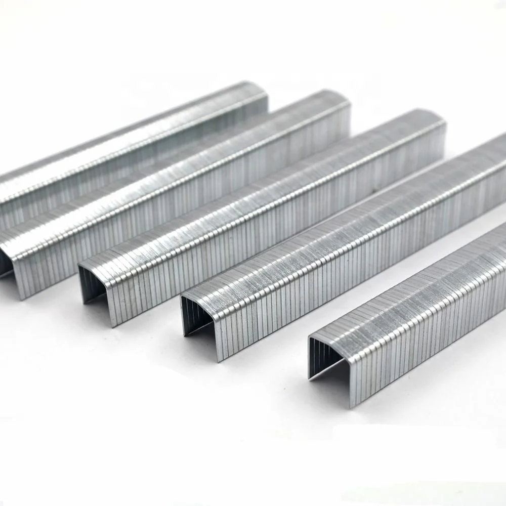 Zinc coated staples STCR5019 in different size