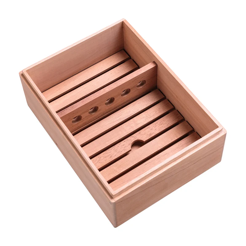 Fast Delivery Guaranteed Quality Luxury Wooden Custom Logo Cigar Box Portable Cigar Box Travel
