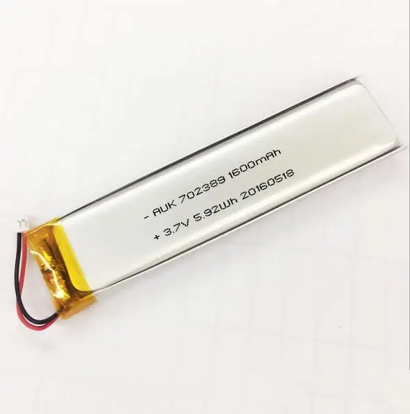 Li ion polymer battery 1600mah 3.7v 3050100 802864 lipo battery for mobile phone