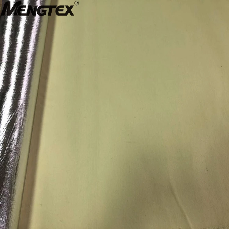 Резка огнестойкой алюминиевой фольги арамидной ткани с покрытием