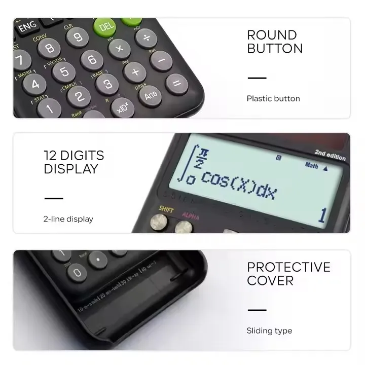 417 Scientific Calculator Features Educational 991es Plus Office Stationery