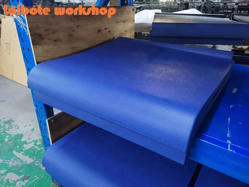 self-skinning PU foam Metal Frame 3-seater Waiting Chair Waiting Benches with Comfortable Backrest