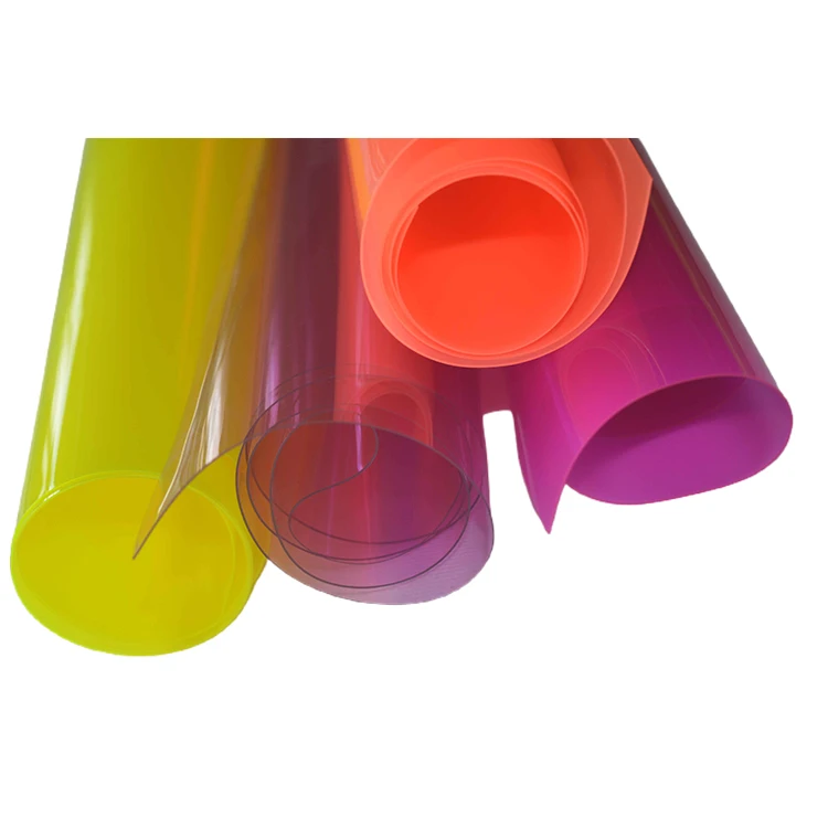 Wholesale Waterproof Recyclable Transparent Colour TPU Film for making Raincoat And Bag (1600373942818)