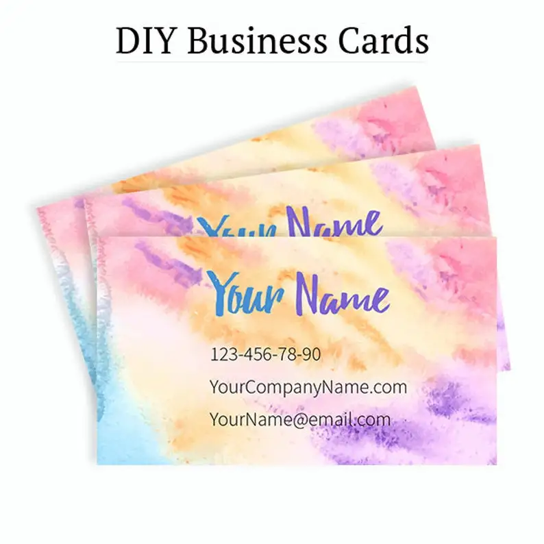 Low Price Guaranteed Quality business card Cheap Small high quality beautiful customized Colored Business Cards