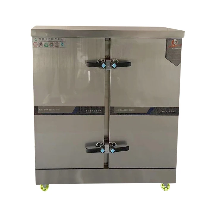Canteen 24-tray electric steam rice cabinet