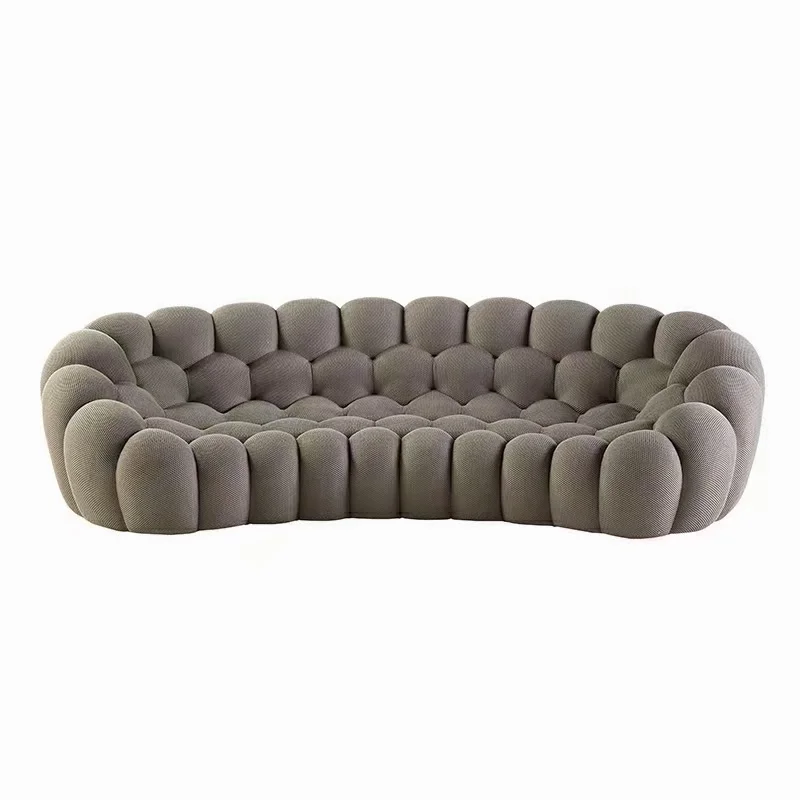 Hot Sale Customized Italian Design Sofa Living Room Furniture Factory Price Fabric Bubble Sofa