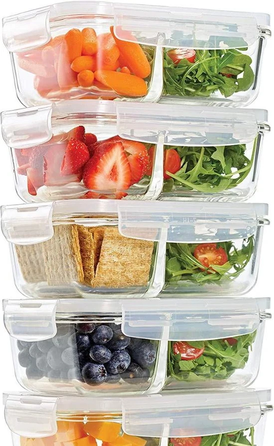 Кухонные контейнеры для готовки еды с крышкой