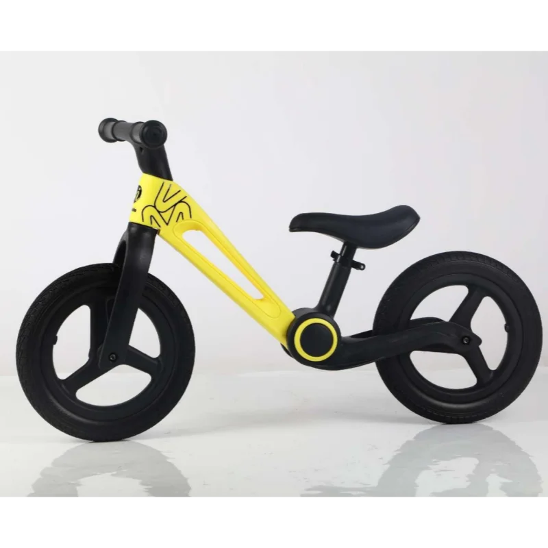 new high quality nylon plastic foldable kids bicycle Baby Walker Balance Bike Children Bicycle Scooter for outdoor sports