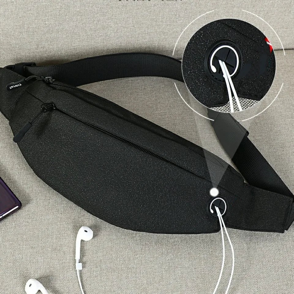 Повседневная Большая Сумка для женщин, Холщовый Дорожный Чехол для телефона, Мужская поясная сумка с 4 карманами, кошелек, забавная бананка