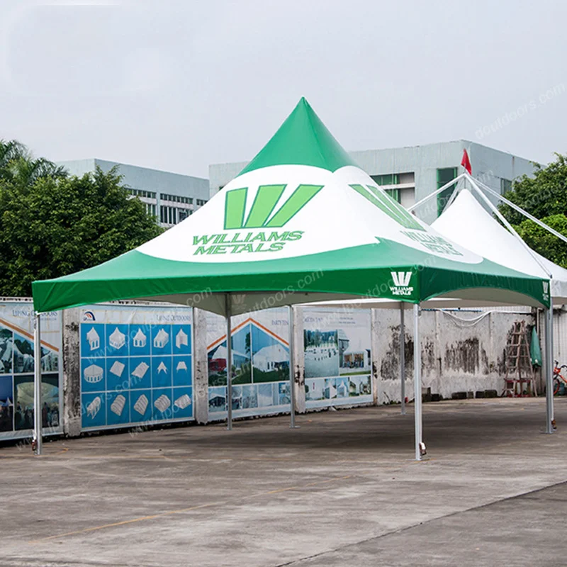 Luxury marquee party 3X3 4X4 5X5 Outdoor Wedding party tent aluminium frame pagoda white pvc stretch Gazebo maquee event tent