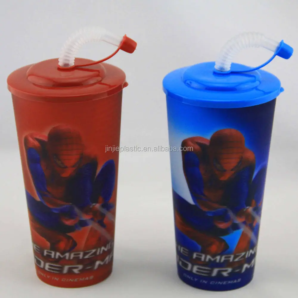 Wholesale Food Safe Custom Logo 3D Lenticular 44Oz Plastic Cup