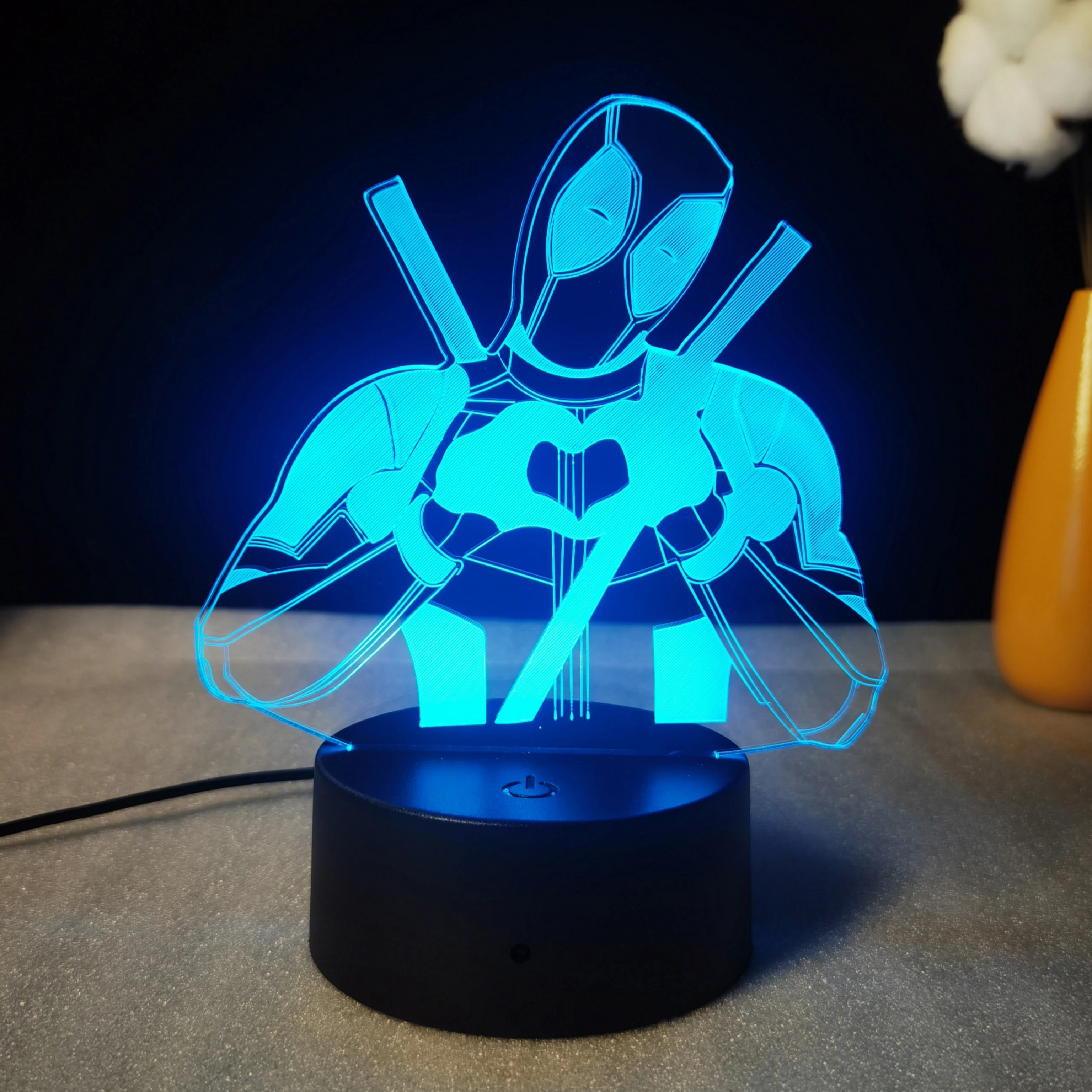 Hot Acrylic Night Lights 3d Led Lamp Touch Remote Control Usb Illusion Tables Lamp For Indoor Decor Kids Toy Gift Smart Lights