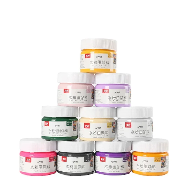 42 color 100m quick drying watercolor pigment G01 series student specific watercolor painting art pigment wholesale