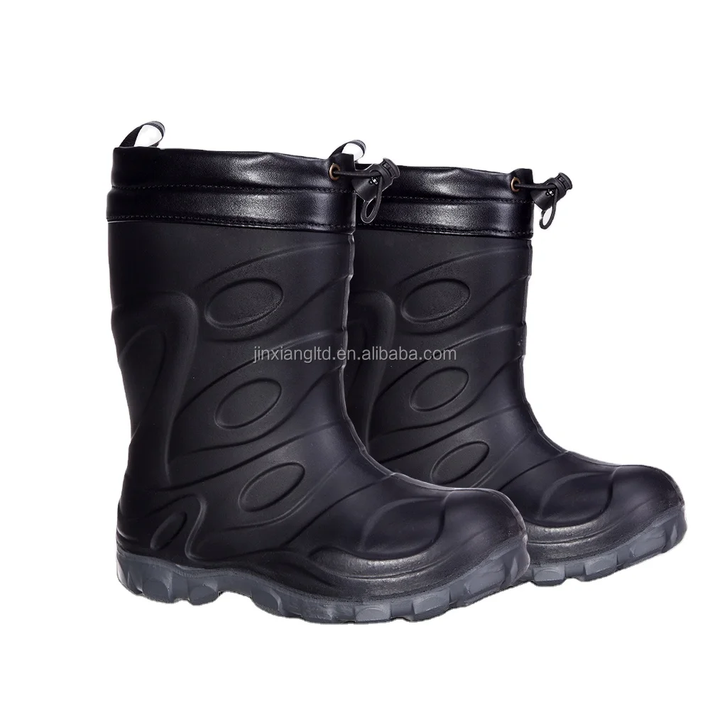 pvc fashion high heel rain boots for women