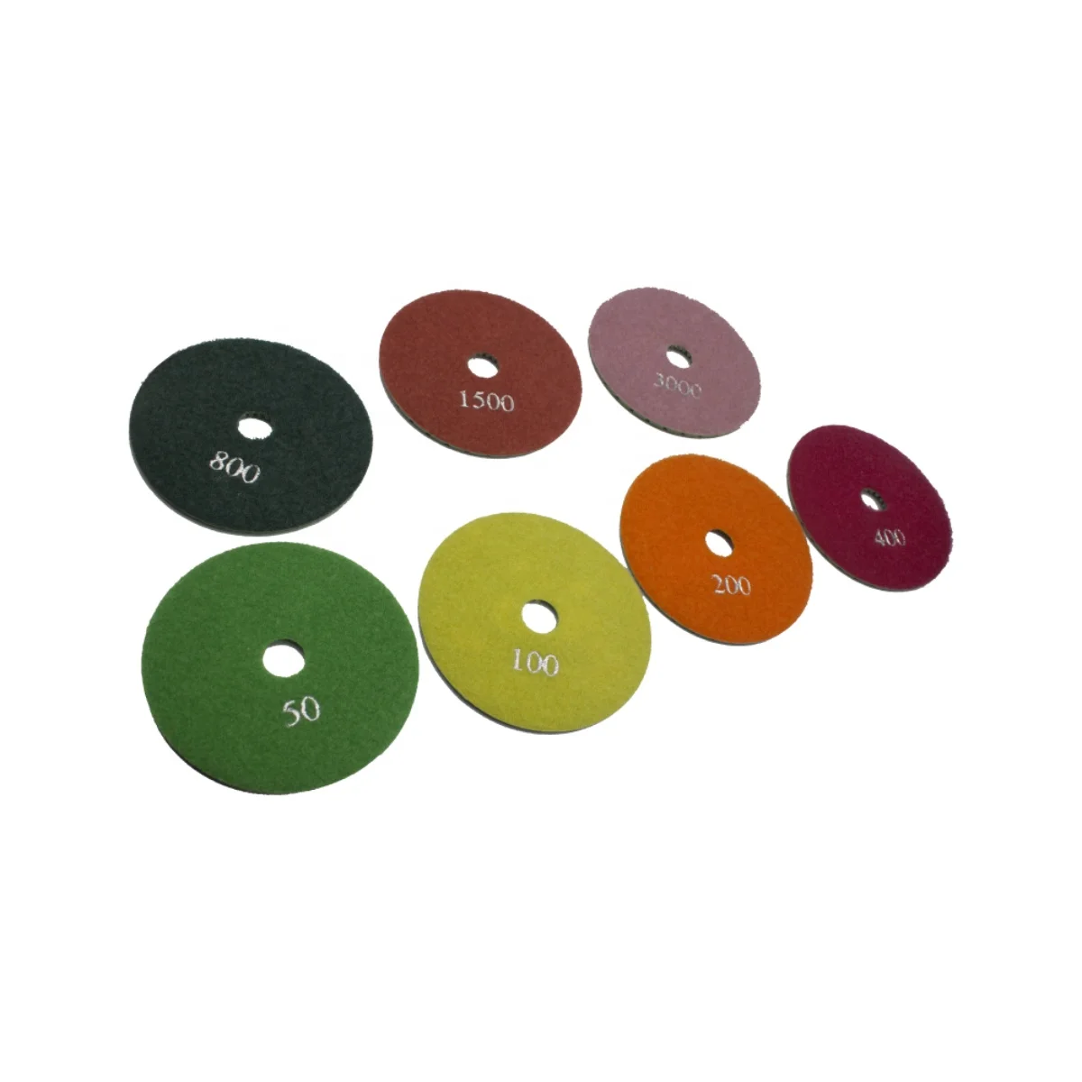 
wet or dry used flexible diamond polishing pad for angle grinder 