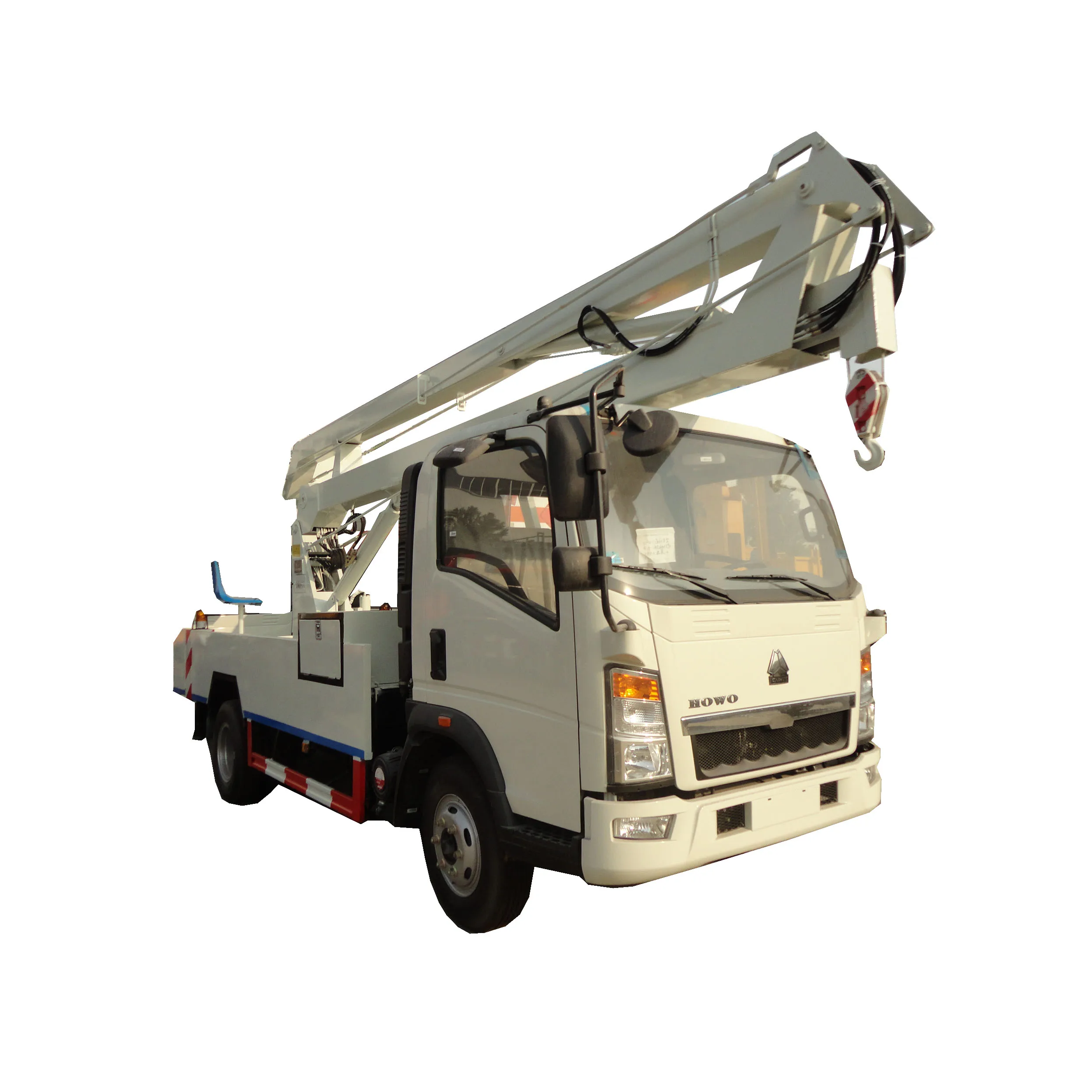  Новинка sinotruk легкий уличный фонарь для обслуживания высокоплатформенный Телескопический гидравлический воздушный