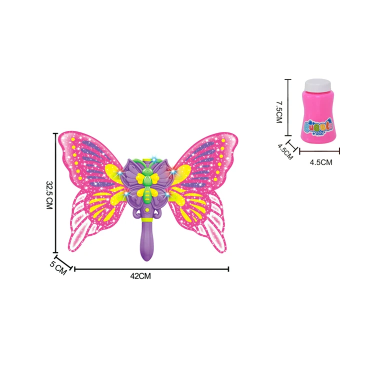 
Battery operated bubble machine toys plastic funny butterfly electric bubble toys 
