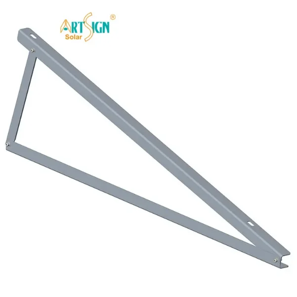 Art Sign Solar metal roof bracket PV aluminium mounting Kit triangle brackets ballasted mount
