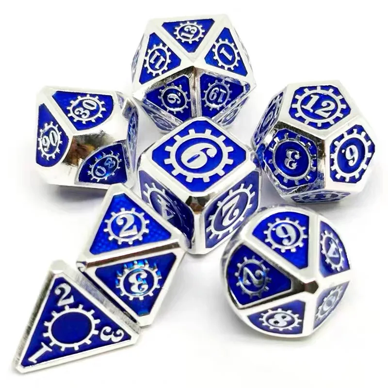 Dungeons and Dragons Miniatures dice D6 D7 D8 D10 customization board game drinking game dice game