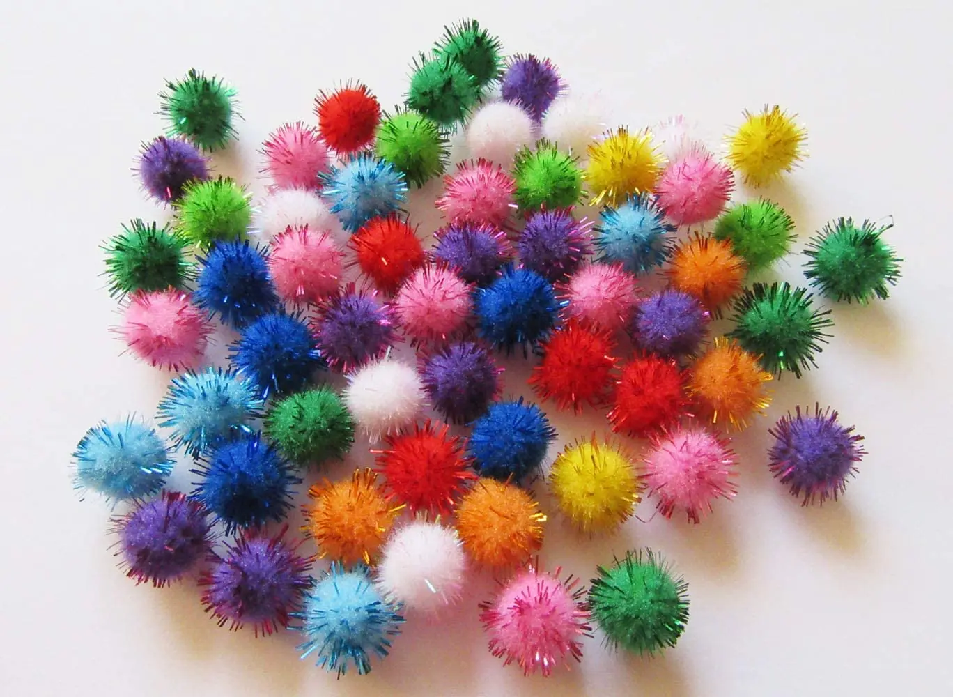 cat toys  Pom Poms balls for DIY  toys Creative Crafts Decorations  Knitting Accessories for Shoes Scarves Bags Keychains