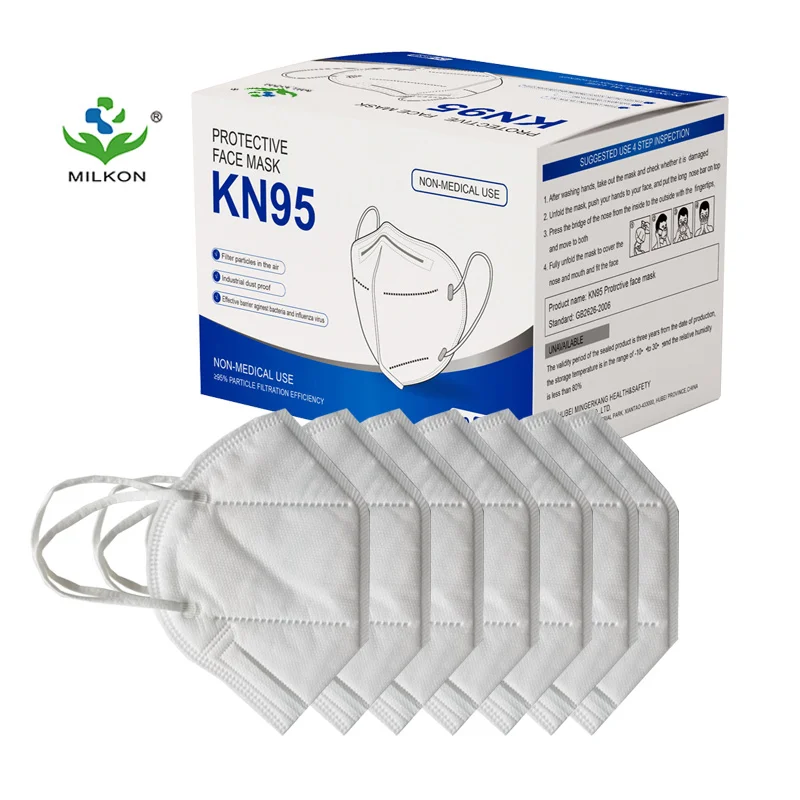 White color gb2626 disposable kn 95 ultrasonic mascarillas desechables masker kn95 kids masc