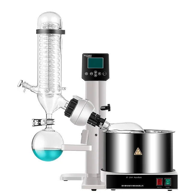 Лабораторный роторный испаритель R210 с цифровым дисплеем, 2 л, производитель Rotovap Rotavapor