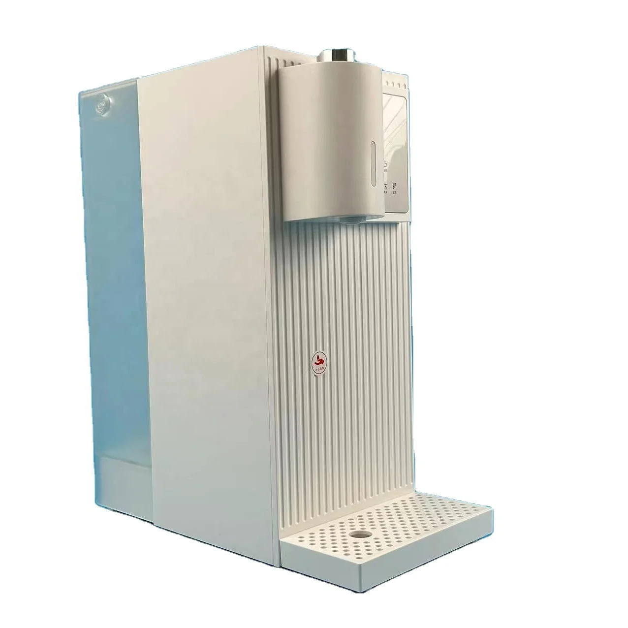 White Portable 0 Installation Desktop Home Apartment Use Easy Replace Filter 4.5L Capacity Heating Revers Osmosis Water Purifier