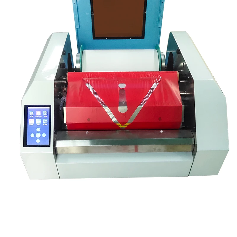 Roll to Roll thermal ribbon transfer Label Printer for large format outdoor label sticker printing Digital Label Sticker Printer