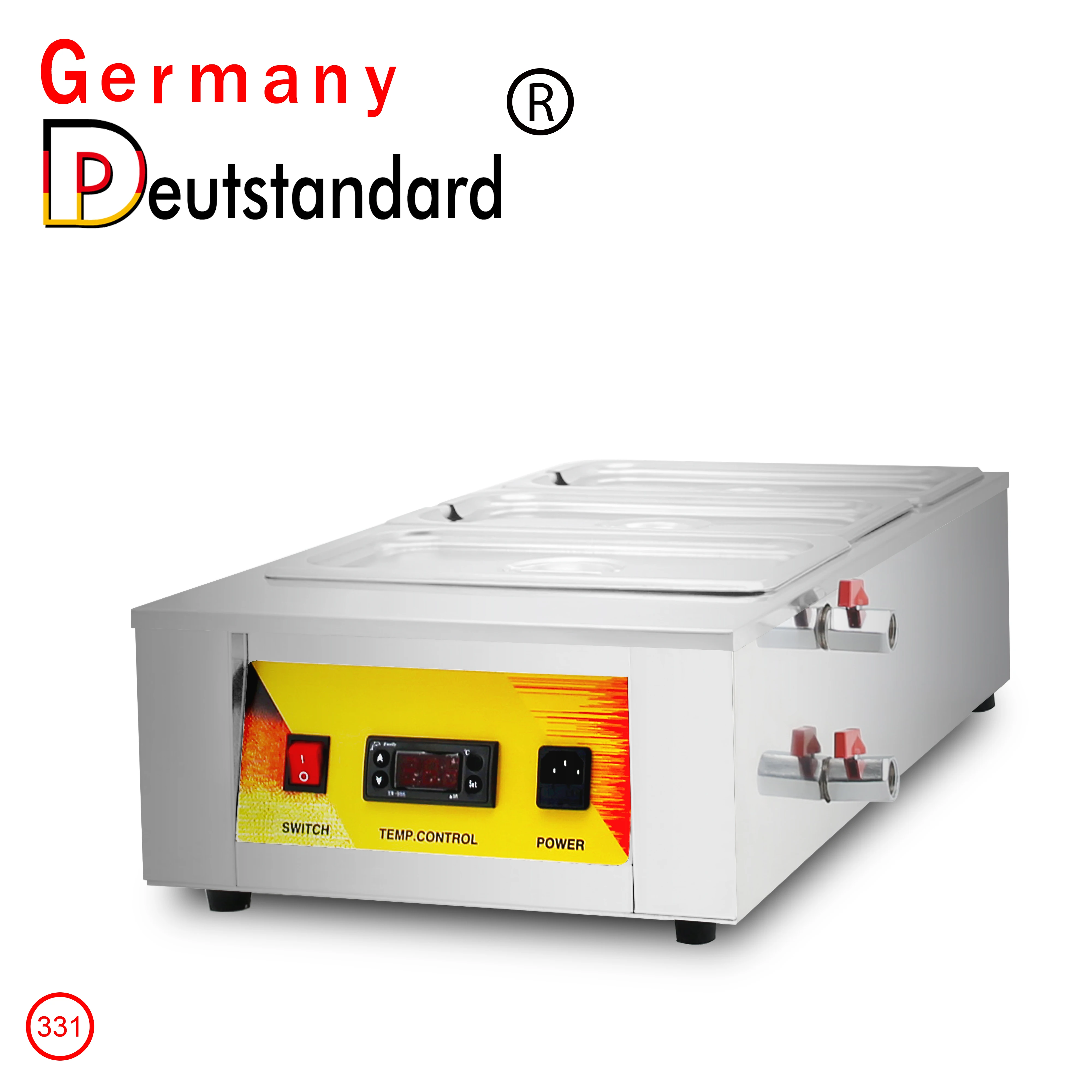 Germany Deutstandard NP-331 3 Tanks Professional Chocolate Tempering Machine Chocolate Melting Pot Commercial