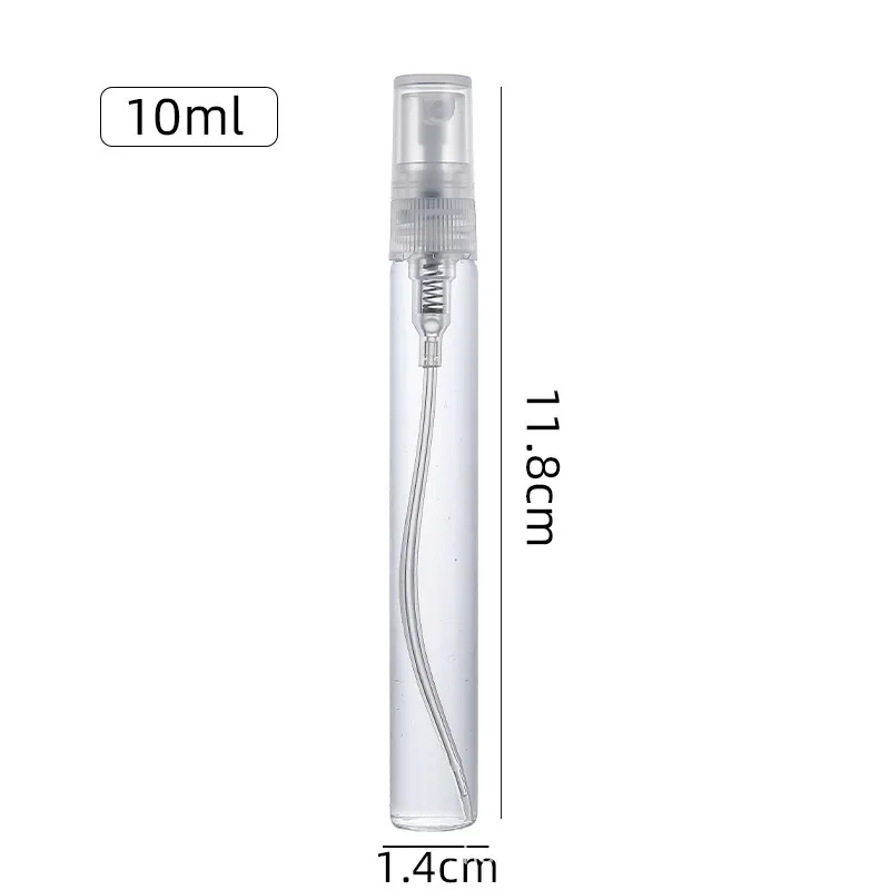 In Stock 2ml 3ml 5ml 10ml Mini Mist Portable Travel Atomizers Empty Liquid Glass Perfume Spray Bottle And Hand Sanitizer