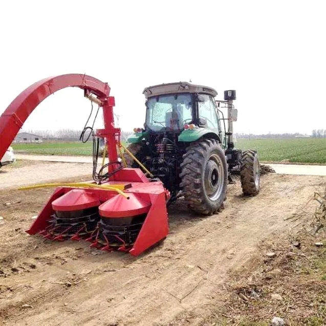 Tractor Mounted Disc Forage Harvester Alfalfa Silage Machine Self - Propelled Disc Harvester