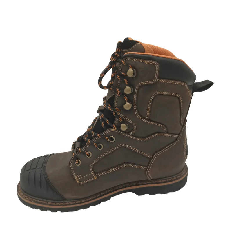 JDS Winter Rubber Steel Toe Men Botas De Seguridad Industrial Waterproof American Safety Boots