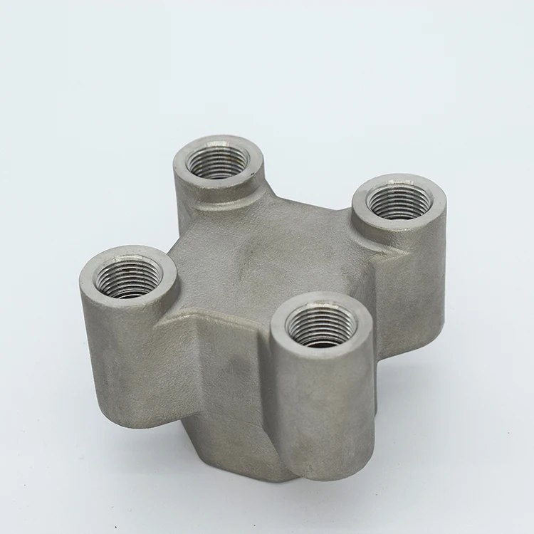 
Casting stainless steel pipe fitting ss304 316 female thread elbow tee 