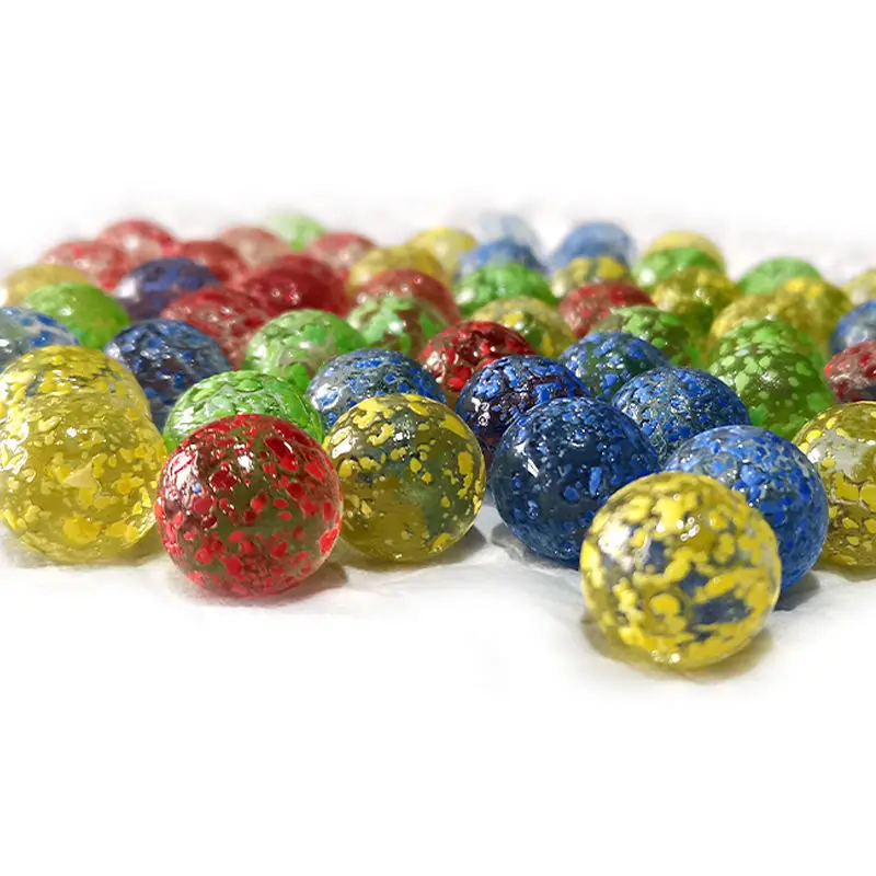 Marble Balls Printfloral Printidescent Soild Mladyes Glass Christmas Golf Ball Toycasualren Playing Glass Womenrsummer Toy Round