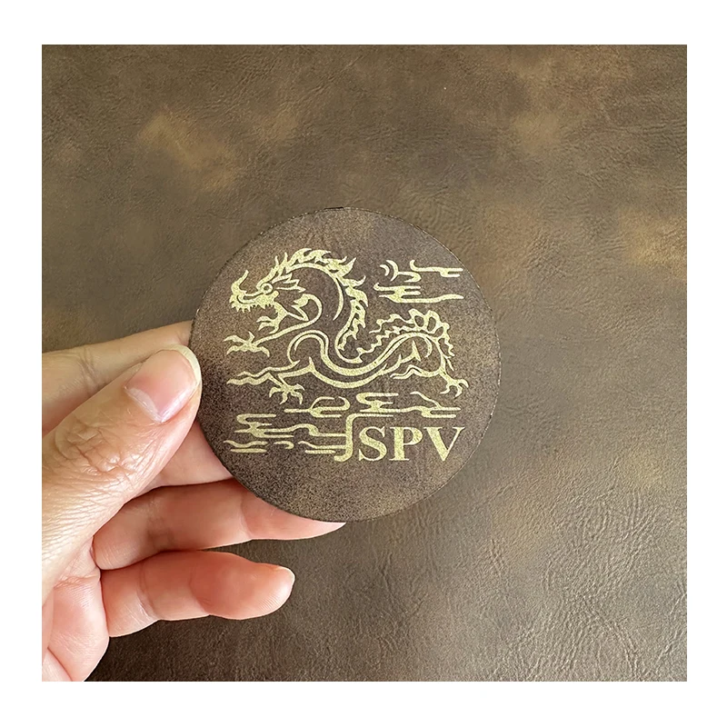 12X24 Laserable Leatherette Faux Leather Sheets Laser Maroon Leatherette Airtag Journal Koozoies SPV for Laser Engraving