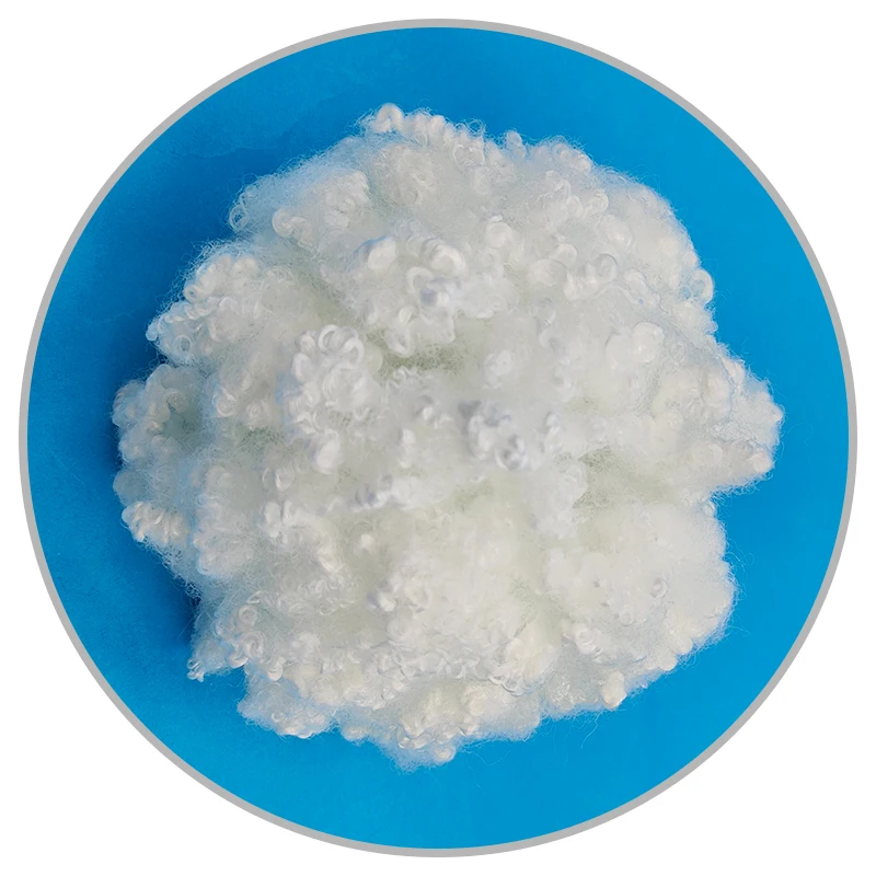 Recycled 7d hollow siliconized pet fiber for pillow