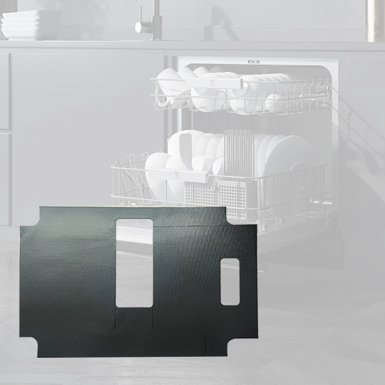 Asphalt self-adhesive damping sheet soundproofing mat for dishwashers