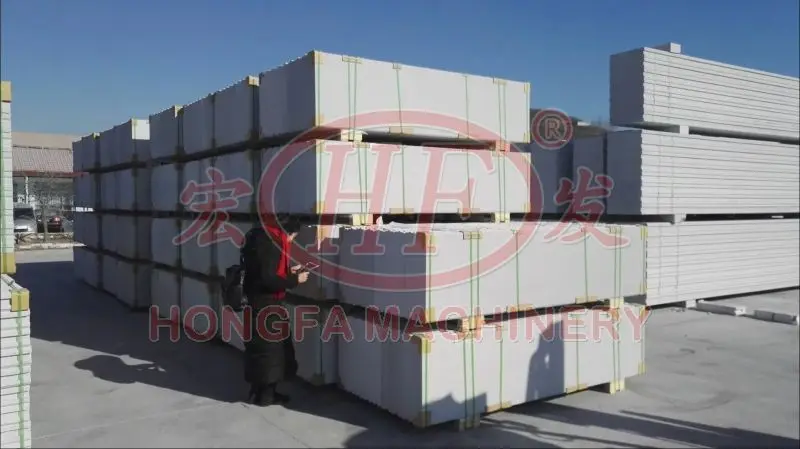 Full Automatic Germany Ytong AAC Block Making Machine Gas Filling Machinery Autoclave Aerated Concrete Brick Production Line