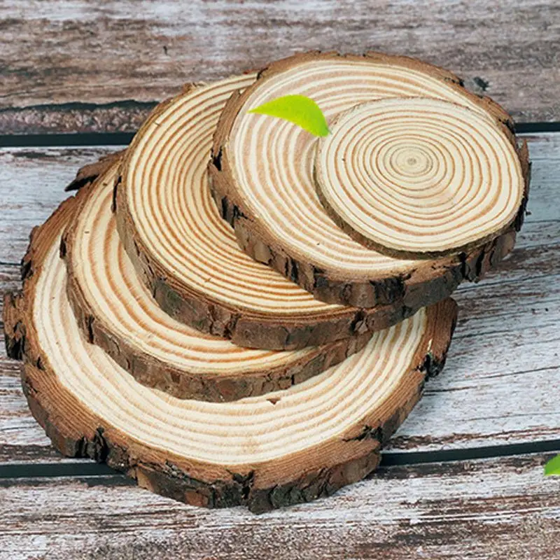 Природные товары для рукоделия, деревянные ломтики, доска для украшения дома, аксессуары, современное резное народное искусство