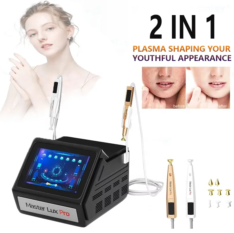 2 In 1 Plasma Beauty Machine Flash Plasma+ozone Plasma Facial Lifting And Firming Removing Spots And Wrinkles Anti-aging