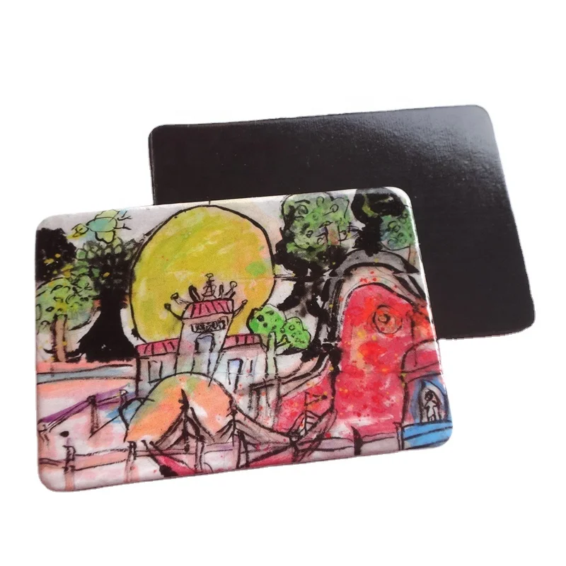 Beautifully printed paper fridge magnets 3D fridge magnets