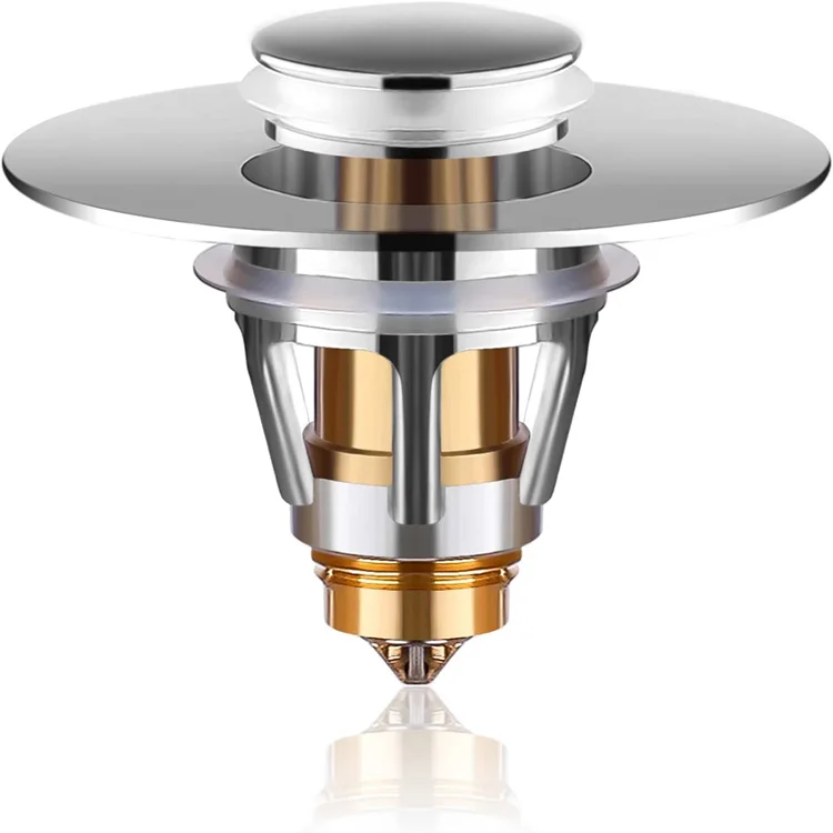 Стопор для раковины в ванной комнате jutye, ситечко, дренажный Ловец для волос, корзина против засорения. Тип пуш-ап отказов пуля Core Pop up штепсельной вилки