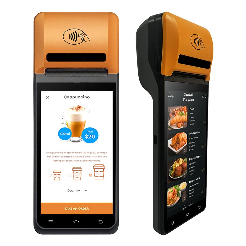 Заводская цена портативный Pos Android 12 13 биллинг Nfc машина 4G все в одном мобильном Pos-терминале