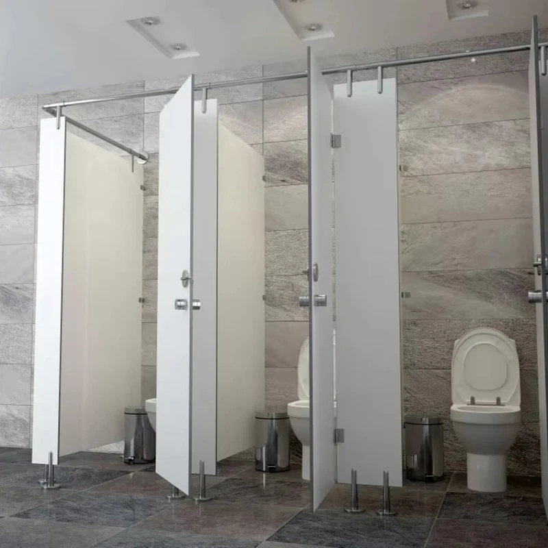hpl gym room shower toilet cubicle partition panels